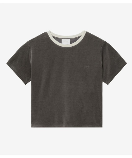 A.P.C.（アーペーセー）の「T-SHIRT MAUD（Tシャツ/カットソー・レディース・ダークネイビー/ベージュ系その他・S/M/L）」の2枚目の写真