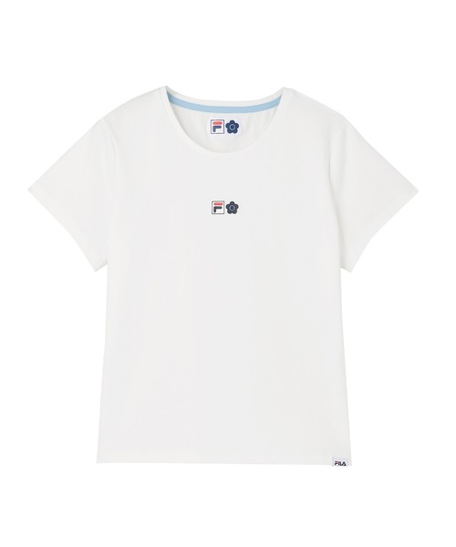 MARY QUANT（マリークワント）の「FILA × MARY QUANT Tシャツ（Tシャツ/カットソー・レディース・ブラック/ホワイト・M）」の3枚目の写真