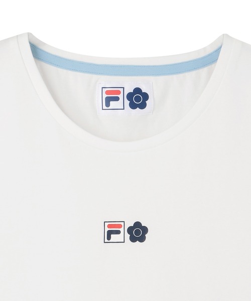 MARY QUANT（マリークワント）の「FILA × MARY QUANT Tシャツ（Tシャツ/カットソー・レディース・ブラック/ホワイト・M）」の5枚目の写真
