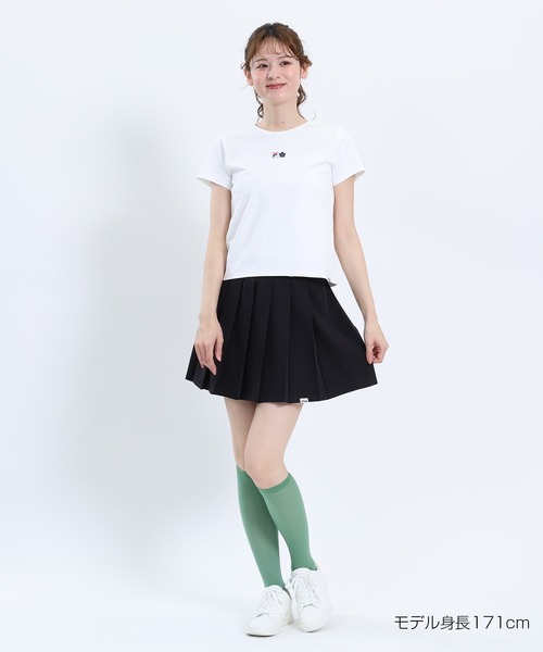 MARY QUANT（マリークワント）の「FILA × MARY QUANT Tシャツ（Tシャツ/カットソー・レディース・ブラック/ホワイト・M）」の7枚目の写真