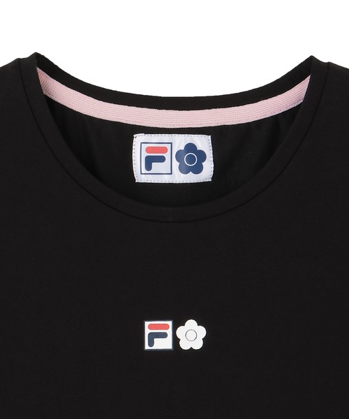 MARY QUANT（マリークワント）の「FILA × MARY QUANT Tシャツ（Tシャツ/カットソー・レディース・ブラック/ホワイト・M）」の11枚目の写真