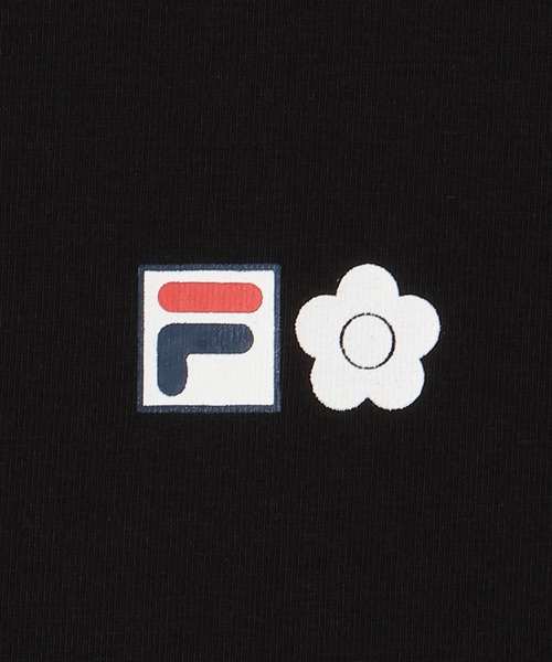 MARY QUANT（マリークワント）の「FILA × MARY QUANT Tシャツ（Tシャツ/カットソー・レディース・ブラック/ホワイト・M）」の12枚目の写真
