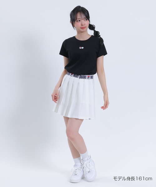 MARY QUANT（マリークワント）の「FILA × MARY QUANT Tシャツ（Tシャツ/カットソー・レディース・ブラック/ホワイト・M）」の13枚目の写真
