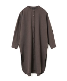 mizuiro ind スタンドカラーシャツワンピース