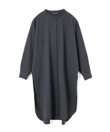 mizuiro ind バンドカラーロングシャツ（ワンピース）｜mizuiroind