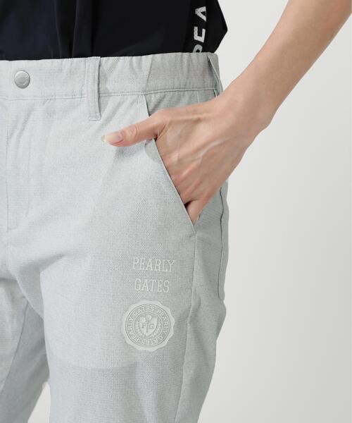 PEARLY GATES(パーリーゲイツ)の「【PEARLY GATES】Nyストレッチドビージョガーパンツ <杢グレー>(その他パンツ・レディース・グレー系その他・SMALL/X-SMALL/MEDIUM/LARGE)」の6枚目の写真
