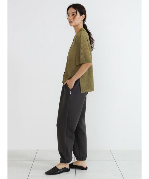 FIKA.（フィーカ）の「Polo knit cardigan（カーディガン/ボレロ・レディース・ブラック/カーキ・MEDIUM）」の5枚目の写真