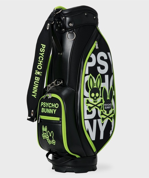 Psycho Bunny（サイコバニー）の「[GOLF]カートキャディバッグ FLAGSHIP（ショルダーバッグ・メンズ・ブラック/ホワイト・FREE）」の7枚目の写真