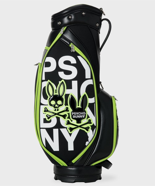 Psycho Bunny（サイコバニー）の「[GOLF]カートキャディバッグ FLAGSHIP（ショルダーバッグ・メンズ・ブラック/ホワイト・FREE）」の9枚目の写真