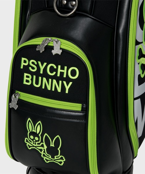 Psycho Bunny（サイコバニー）の「[GOLF]カートキャディバッグ FLAGSHIP（ショルダーバッグ・メンズ・ブラック/ホワイト・FREE）」の12枚目の写真