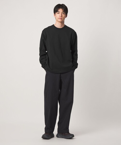 green label relaxing（グリーンレーベルリラクシング）の「【WEB限定】ヘビーウェイト ロングスリーブ Tシャツ（Tシャツ/カットソー・メンズ・ロイヤルブルー/ブラック/ホワイト・XL/L/S/M）」の8枚目の写真