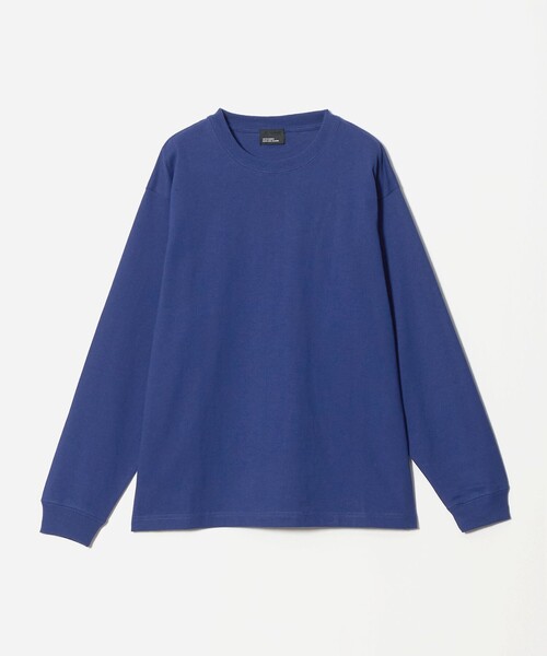 green label relaxing（グリーンレーベルリラクシング）の「【WEB限定】ヘビーウェイト ロングスリーブ Tシャツ（Tシャツ/カットソー・メンズ・ロイヤルブルー/ブラック/ホワイト・XL/L/S/M）」の12枚目の写真