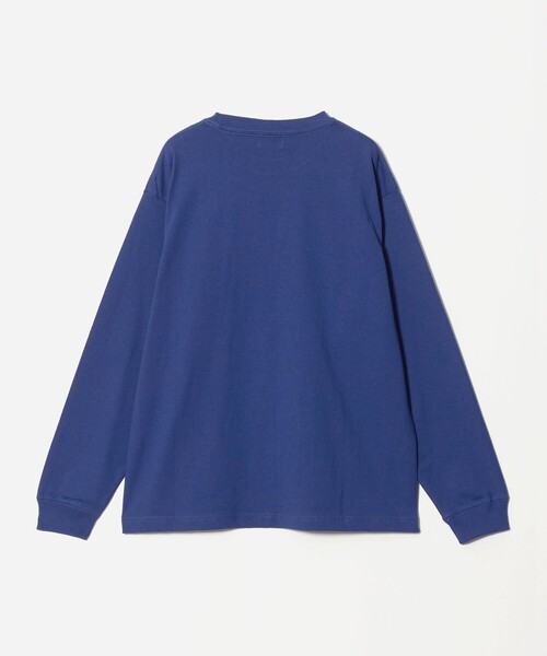 green label relaxing（グリーンレーベルリラクシング）の「【WEB限定】ヘビーウェイト ロングスリーブ Tシャツ（Tシャツ/カットソー・メンズ・ロイヤルブルー/ブラック/ホワイト・XL/L/S/M）」の13枚目の写真