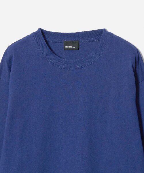 green label relaxing（グリーンレーベルリラクシング）の「【WEB限定】ヘビーウェイト ロングスリーブ Tシャツ（Tシャツ/カットソー・メンズ・ロイヤルブルー/ブラック/ホワイト・XL/L/S/M）」の14枚目の写真