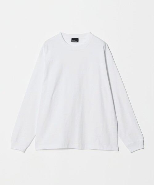 green label relaxing（グリーンレーベルリラクシング）の「【WEB限定】ヘビーウェイト ロングスリーブ Tシャツ（Tシャツ/カットソー・メンズ・ロイヤルブルー/ブラック/ホワイト・XL/L/S/M）」の18枚目の写真