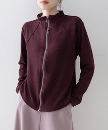 フロントジップスタンドカラージャケット