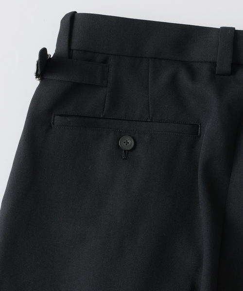 EDIFICE(エディフィス)の「HRT ウール サイド アジャスト ワイド パンツ(スラックス・メンズ・ブラック/グレー/イエロー・SMALL/MEDIUM/LARGE)」の16枚目の写真