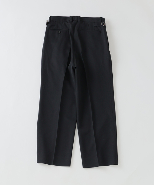 EDIFICE(エディフィス)の「HRT ウール サイド アジャスト ワイド パンツ(スラックス・メンズ・ブラック/グレー/イエロー・SMALL/MEDIUM/LARGE)」の17枚目の写真