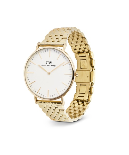 Daniel Wellington(ダニエルウェリントン)の「Classic 7-Link 40MM メンズ腕時計(アナログ腕時計・メンズ・イエローゴールド/シルバー/ホワイト/エメラルド/ブラック/ライトブルー・40mm)」の17枚目の写真