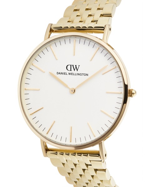 Daniel Wellington(ダニエルウェリントン)の「Classic 7-Link 40MM メンズ腕時計(アナログ腕時計・メンズ・イエローゴールド/シルバー/ホワイト/エメラルド/ブラック/ライトブルー・40mm)」の16枚目の写真
