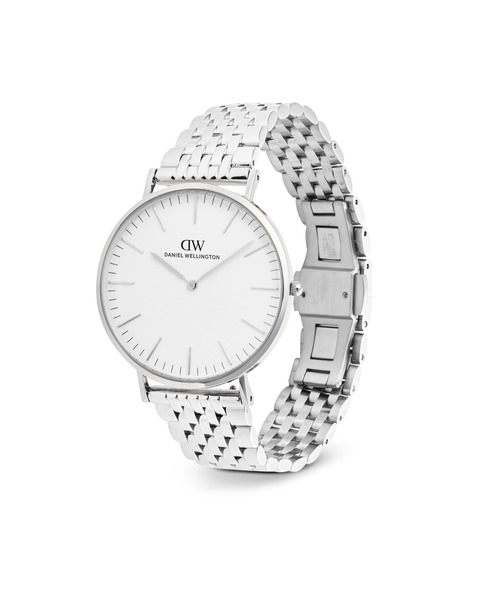 Daniel Wellington(ダニエルウェリントン)の「Classic 7-Link 40MM メンズ腕時計(アナログ腕時計・メンズ・イエローゴールド/シルバー/ホワイト/エメラルド/ブラック/ライトブルー・40mm)」の8枚目の写真