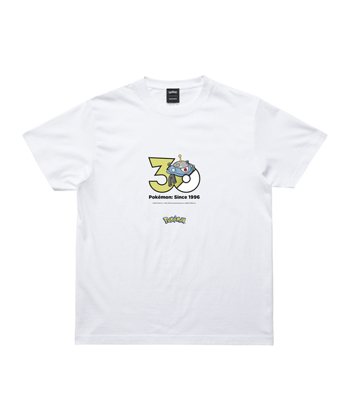 ZOZOSPOT(ゾゾスポット)の「Pokemon 30th Anniversary 1025 T-shirt 「ジバコイル」(Tシャツ/カットソー・レディース・ホワイト・SMALL/MEDIUM/LARGE/X-LARGE/XX-LARGE/XXX-LARGE/100cm/110cm/120cm/130cm/140cm/150cm/160cm)」の1枚目の写真