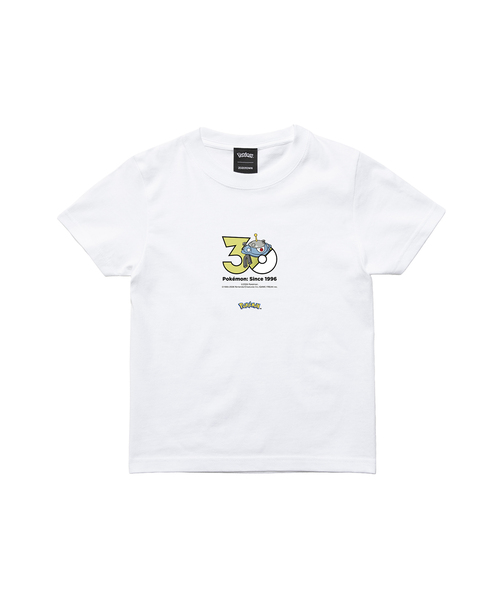 ZOZOSPOT(ゾゾスポット)の「Pokemon 30th Anniversary 1025 T-shirt 「ジバコイル」(Tシャツ/カットソー・レディース・ホワイト・SMALL/MEDIUM/LARGE/X-LARGE/XX-LARGE/XXX-LARGE/100cm/110cm/120cm/130cm/140cm/150cm/160cm)」の2枚目の写真