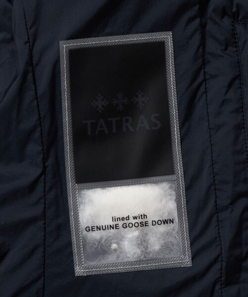 TATRAS(タトラス)の「<TATRAS>NOKO ノーカーラー ダウンジャケット(ダウンジャケット/コート・レディース・ネイビー/ブラック・02/03)」の8枚目の写真