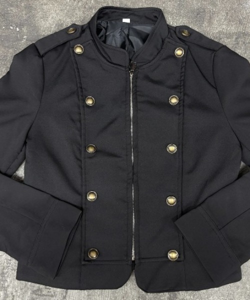 Rohwel(ローウェル)の「Napoleon Nylon Jacket / ナポレオンナイロンジャケット(その他アウター・レディース・ベージュ/ブラック・FREE)」の21枚目の写真