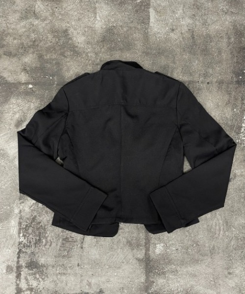 Rohwel(ローウェル)の「Napoleon Nylon Jacket / ナポレオンナイロンジャケット(その他アウター・レディース・ベージュ/ブラック・FREE)」の19枚目の写真