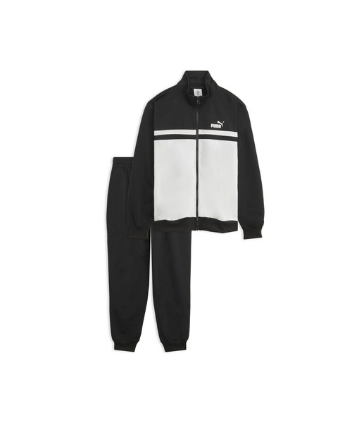 PUMA(プーマ)の「PUMA プーマ メンズ ポリ カラーブロック スーツ 上下セット(ジャージ・メンズ・ネイビー/ブラック/ダークブラウン系・XX-LARGE/X-LARGE/LARGE/SMALL/MEDIUM)」の6枚目の写真