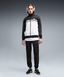 PUMA プーマ メンズ ポリ カラーブロック スーツ 上下セット