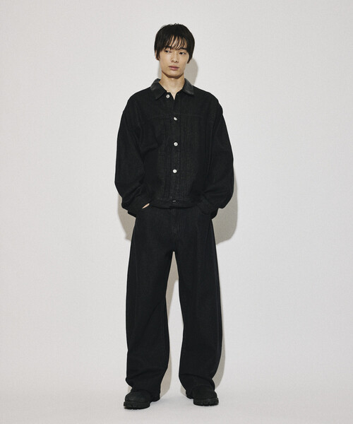 FREAK'S STORE（フリークスストア）の「限定展開 カーブシルエット 3D デニムパンツ（デニムパンツ・メンズ・グレー・LARGE）」の12枚目の写真
