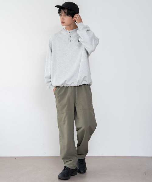 Kaepa(ケイパ)の「WEGO/Kaepaナイロンワイドパンツ(スウェットパンツ・メンズ・ブラウン/ネイビー/ナチュラル・MEDIUM/LARGE/X-LARGE)」の21枚目の写真