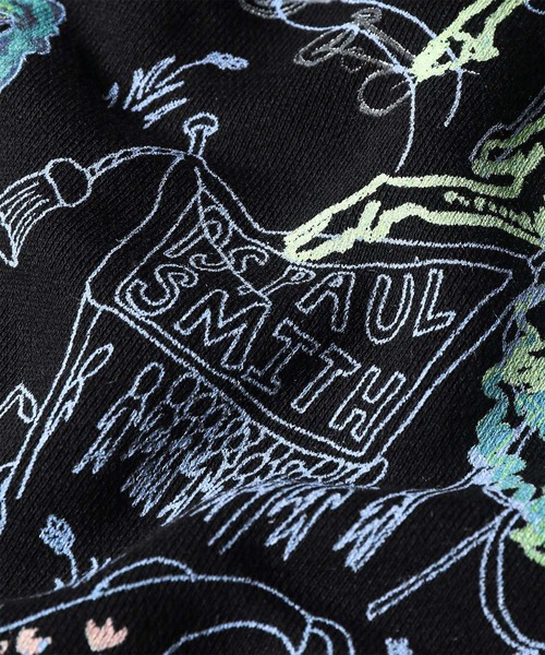 PS Paul Smith(ピーエスポールスミス)の「"Folk Archive" スウェット / 262564 668U(スウェット・メンズ・ブラック・LARGE/XX-LARGE/MEDIUM)」の5枚目の写真