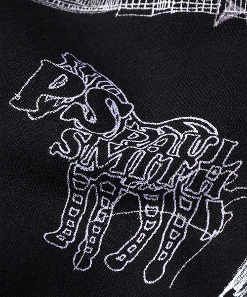 PS Paul Smith(ピーエスポールスミス)の「"Folk Archive" スウェット / 262564 668U(スウェット・メンズ・ブラック・LARGE/XX-LARGE/MEDIUM)」の4枚目の写真