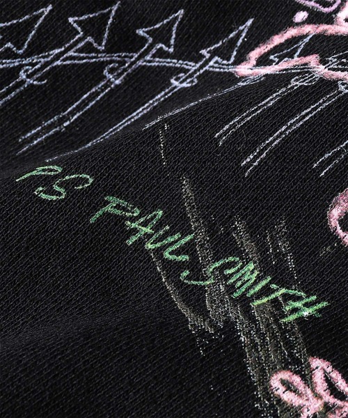 PS Paul Smith(ピーエスポールスミス)の「"Folk Archive" スウェット / 262564 668U(スウェット・メンズ・ブラック・LARGE/XX-LARGE/MEDIUM)」の3枚目の写真