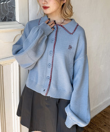 DOUBLE NAME（ダブルネーム）の「VINTAGE CRAFT EMBROIDERY 衿付きカーディガン（カーディガン/ボレロ）」