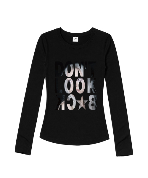 VENHIT（ベンヒット）の「EYES FORWARD スリムフィット ロングスリーブ（Tシャツ/カットソー・レディース・ホワイト/ブラック・SMALL/MEDIUM/LARGE）」の3枚目の写真