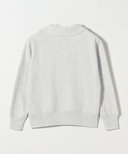 SHIPS any(シップス エニィ)の「Healthknit:〈洗濯機可能〉裏起毛 クラシック スウェット(Tシャツ/カットソー・レディース・オフホワイト/ライトグレー・ONE SIZE)」の3枚目の写真