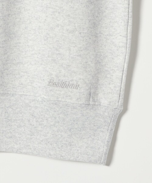 SHIPS any(シップス エニィ)の「Healthknit:〈洗濯機可能〉裏起毛 クラシック スウェット(Tシャツ/カットソー・レディース・オフホワイト/ライトグレー・ONE SIZE)」の6枚目の写真