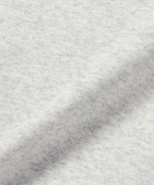 SHIPS any(シップス エニィ)の「Healthknit:〈洗濯機可能〉裏起毛 クラシック スウェット(Tシャツ/カットソー・レディース・オフホワイト/ライトグレー・ONE SIZE)」の7枚目の写真