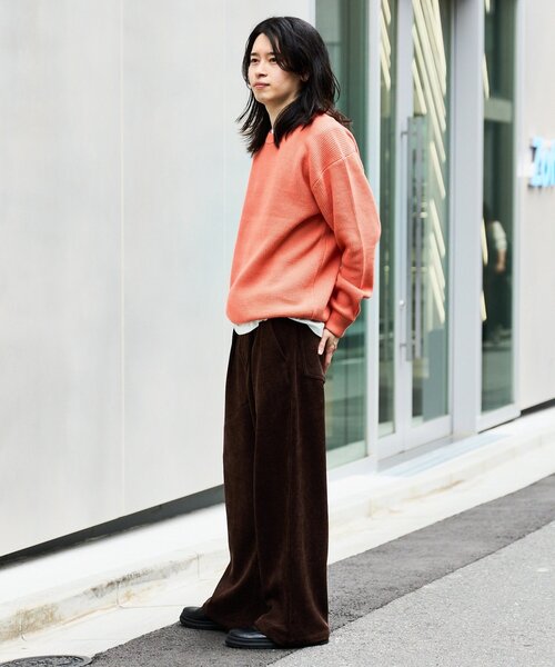 CIAOPANIC TYPY(チャオパニックティピー)の「【UNISEX】モールタックストレートワイドパンツ(その他パンツ・メンズ・ブラック/ブラウン/グリーン・SMALL/MEDIUM/LARGE)」の20枚目の写真