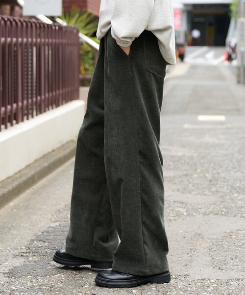 CIAOPANIC TYPY(チャオパニックティピー)の「【UNISEX】モールタックストレートワイドパンツ(その他パンツ・メンズ・ブラック/ブラウン/グリーン・SMALL/MEDIUM/LARGE)」の12枚目の写真