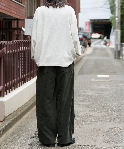 CIAOPANIC TYPY(チャオパニックティピー)の「【UNISEX】モールタックストレートワイドパンツ(その他パンツ・メンズ・ブラック/ブラウン/グリーン・SMALL/MEDIUM/LARGE)」の16枚目の写真