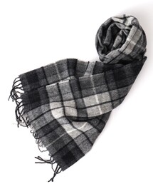 Hilltop（ヒルトップ）の「【HILLTOP/ヒルトップ】LAMBSWOOL FANCY SCARF 30cm幅（マフラー）」