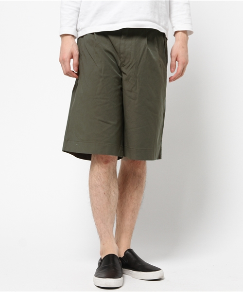 GLOBAL WORK（グローバルワーク）の「ストレッチワイドタックショーツ/710471（その他パンツ・メンズ・ライトグリーン/ネイビー・LARGE/SMALL/MEDIUM）」の12枚目の写真