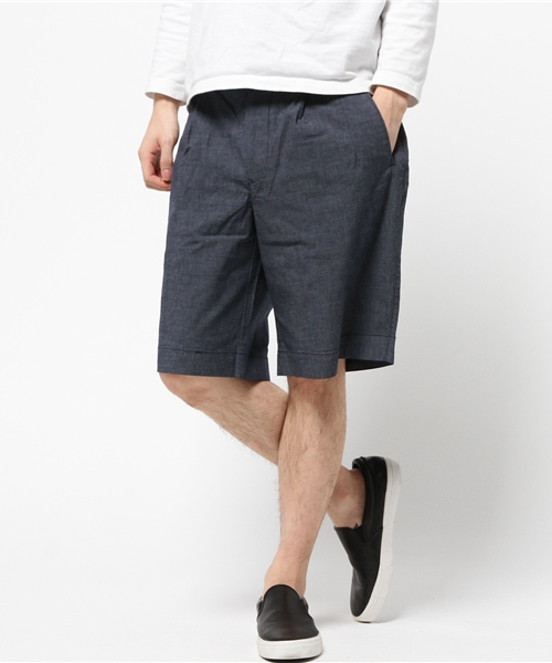 GLOBAL WORK（グローバルワーク）の「ストレッチワイドタックショーツ/710471（その他パンツ・メンズ・ライトグリーン/ネイビー・LARGE/SMALL/MEDIUM）」の13枚目の写真