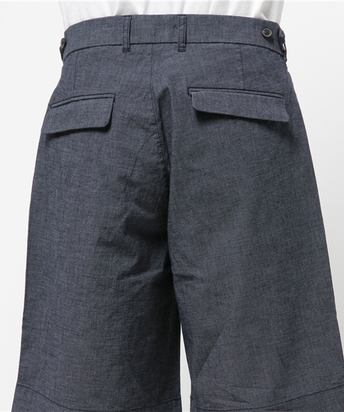 GLOBAL WORK（グローバルワーク）の「ストレッチワイドタックショーツ/710471（その他パンツ・メンズ・ライトグリーン/ネイビー・LARGE/SMALL/MEDIUM）」の7枚目の写真