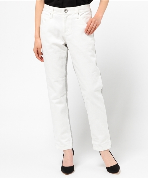 RODEO CROWNS WIDE BOWL（ロデオクラウンズワイドボウル）の「カラー コンビ パンツ（その他パンツ・レディース・ホワイト/ライトブルー/ダークネイビー/ネイビー・1/2/0）」の9枚目の写真